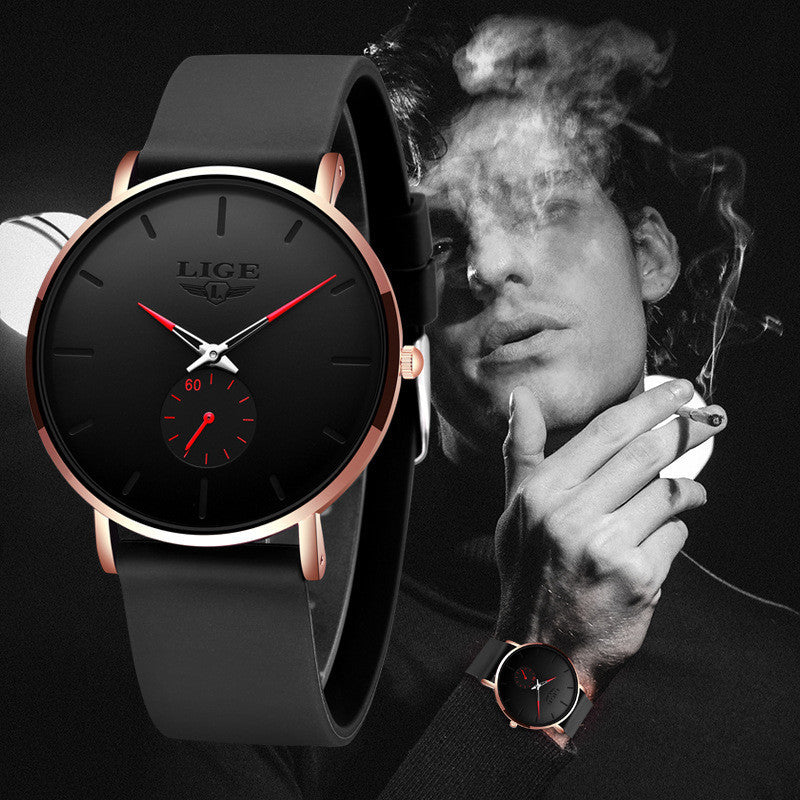 Ultra-thin Waterproof Quartz Watch