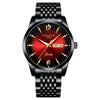 Black Shell Gold Red Face