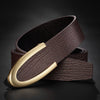 Brown Gold Buckle / 105cm