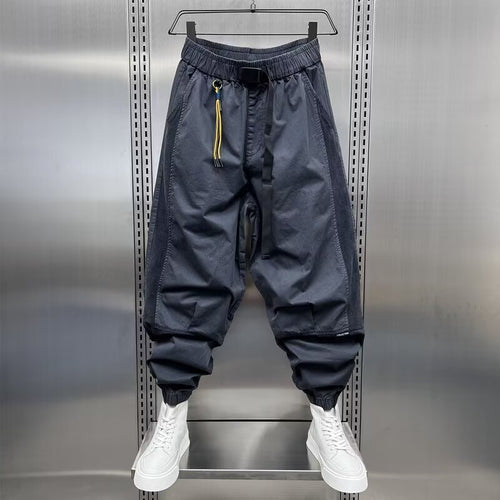 Men's Sports Pants Spring And Autumn Korean Style Workwear Ankle-tied
