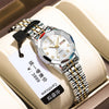 Gold White Surface Steel Belt