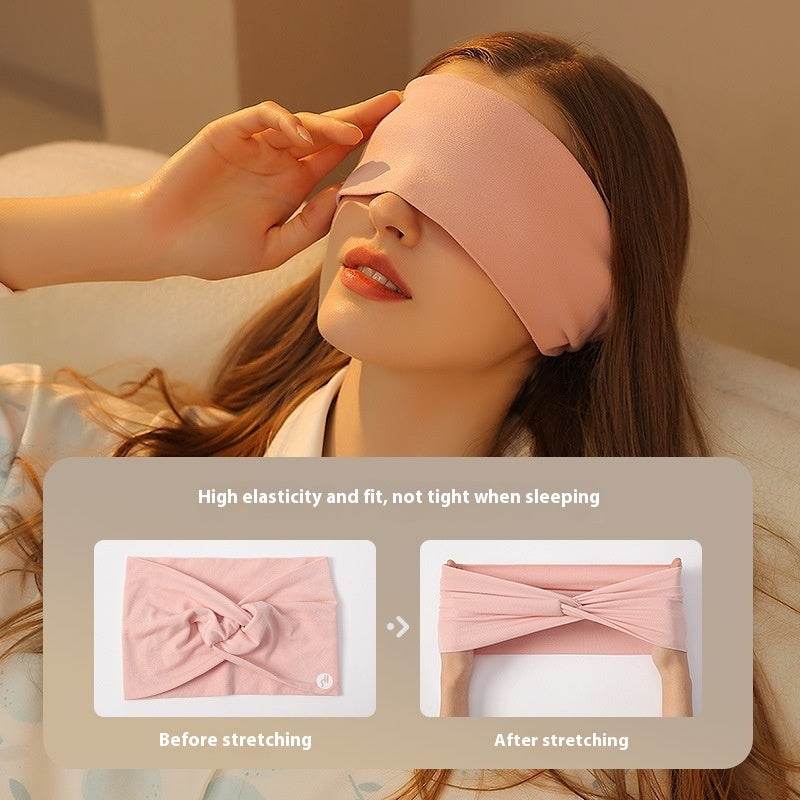 Internet Celebrity Women's Confinement Hair Band Eye Mask Headscarf Three-in-one Face Wash Headband - Odeita