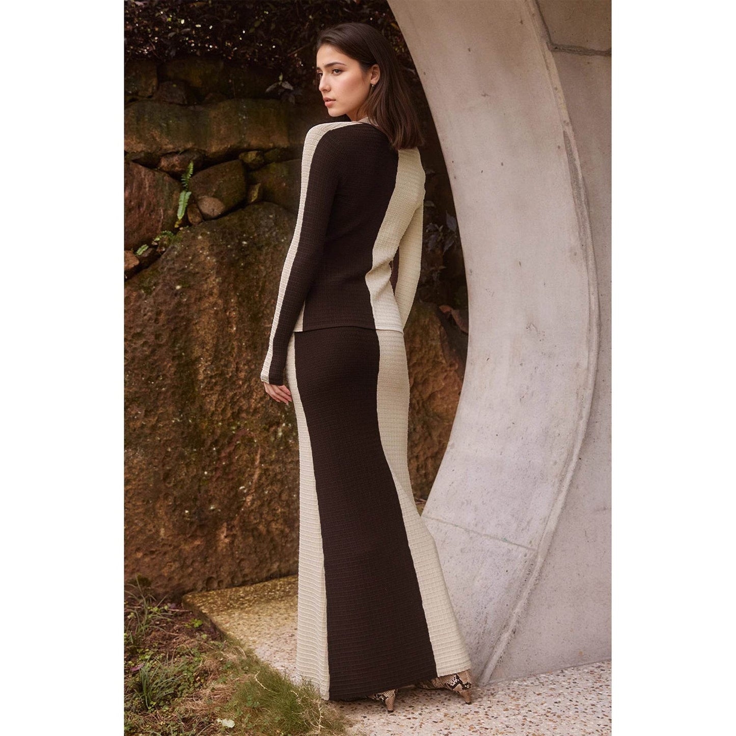 Fashion Women's Wear Temperament Commute Color Matching Suit - Odeita
