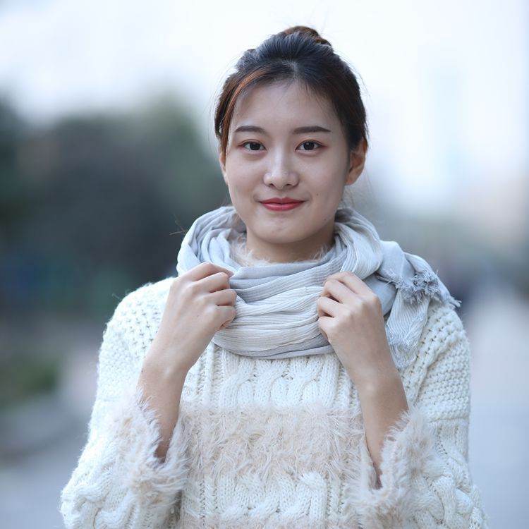 All-matching Art-style Striped Scarf For Women - Odeita
