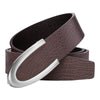 Coffee silver buckle / 105cm
