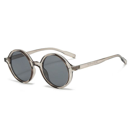 Retro Oval Sun Glasses Y2g Pure Champagne Sunglasses Female Cross-border Fashion - Odeita