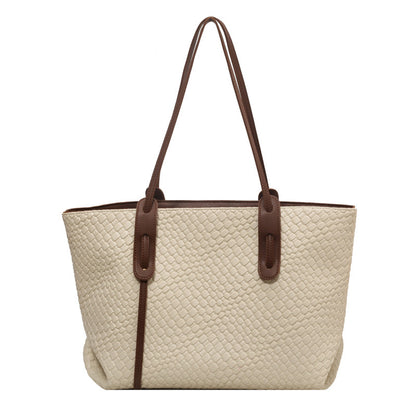 Large Capacity Woven Bag Women's All-match One-shoulder Underarm