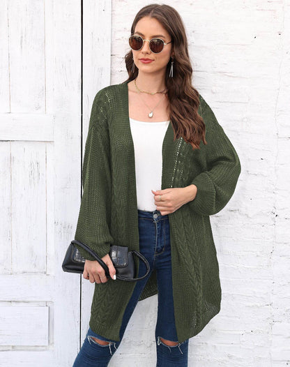 Women's Fashion Loose Casual Sweater Coat - Odeita