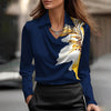 Navy Print