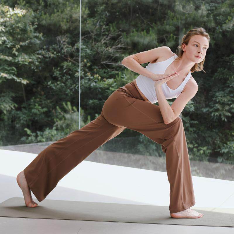 Women's High Waist Casual Loose Yoga Pants - Odeita