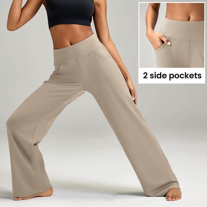 Women's High Waist Casual Loose Yoga Pants - Odeita