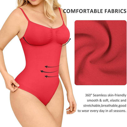 Women's Solid Color Open Seamless Waist Slimming And Hip Lifting Jumpsuit - Odeita