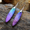 Purple Blue Silver