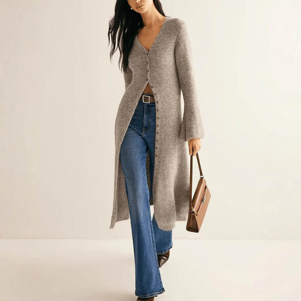 French Style Elegant Retro Long Sleeve Coat Cardigan