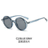 Blue Frame Transparent Gray