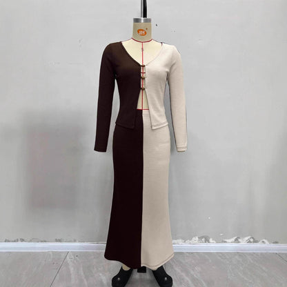 Fashion Women's Wear Temperament Commute Color Matching Suit - Odeita