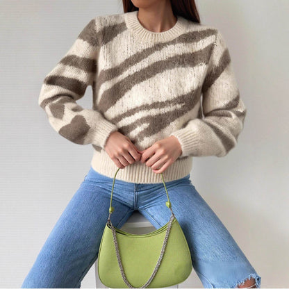 Loose Korean-style Gentle Pullover Sweater - Odeita